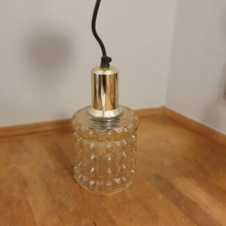 Lampe med glaskuppel