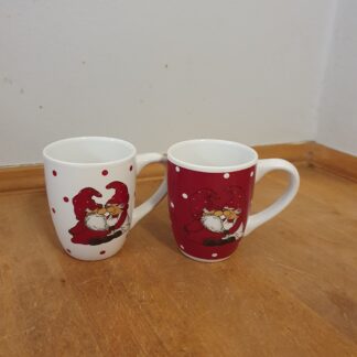 Julekopper i porcelæn