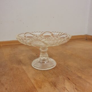 Opsats i glas med slibninger