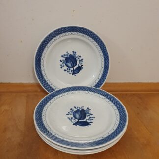 4 styks Tranquebar fladtallerken 21 cm