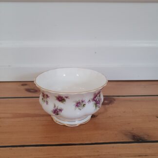 Sukkerskål, Royal Albert Sweet Violets