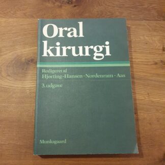 Oral kirurgi - Hjørting-Hansen, 3. udgave