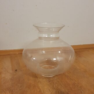 Holmegaard skærm i klart glas