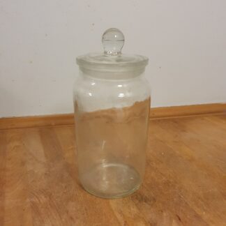 Opbevaringsglas med låg