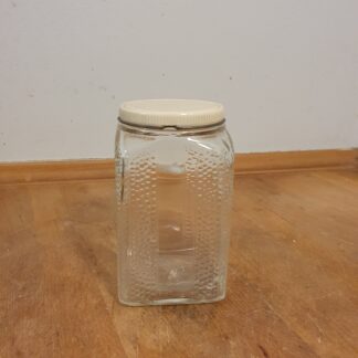 Opbevaringsglas med låg
