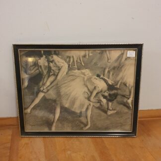 Indrammet Degas tryk