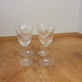 5 stk Holmegaard Stjerne glas
