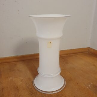 Hvid Holmegaard vase