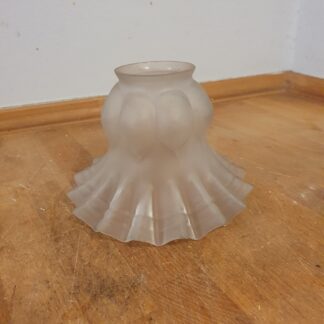 Vintage lampeskærm i glas