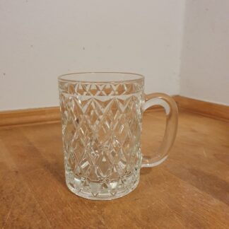 Kop i glas med slibninger