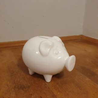 Sparegris i porcelæn