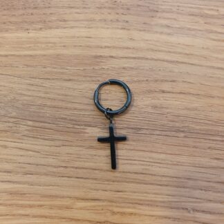 Ørering med sort kors