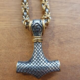 Thors Hammer vedhæng inkl. kæde