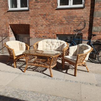 Vintage bambus sæt