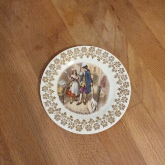 Tallerken fra Staffs, England