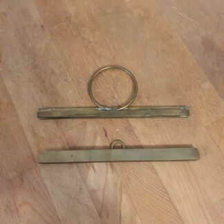 Broderi beslag i messing