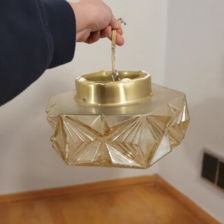 Vitrika lampe i orrefors glas