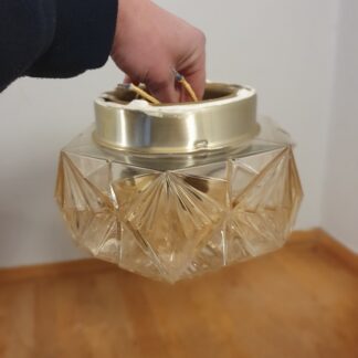 Vitrika lampe i orrefors glas