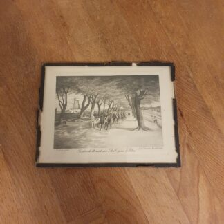 C Bayer pinx - Frederik VIII med sin stab på volden