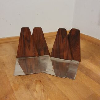 Bogstøtter i palisander