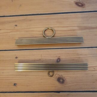 Broderi beslag i messing