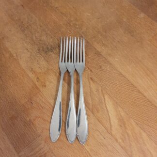 3 stk gafler i rustfrit stål