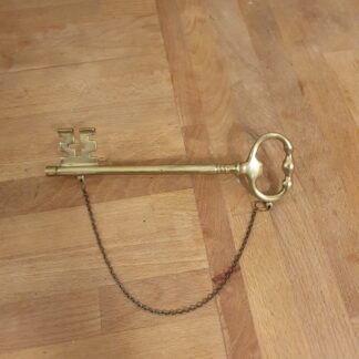 Vintage nøgle i messing