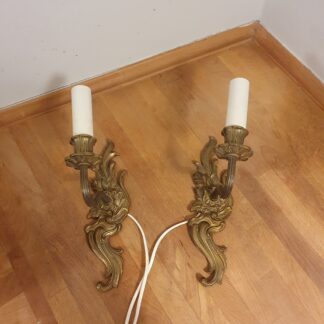 Væglamper i messing