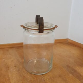 Frisko glas med låg og bøjle