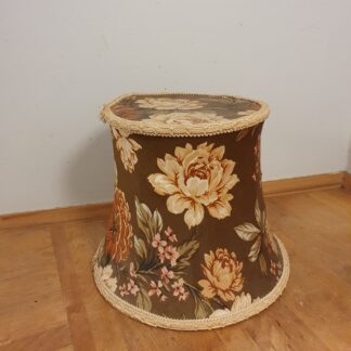 Vintage lampeskærm i stof