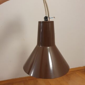 Brun retro lampe