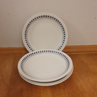 3 stk Tangent tallerken