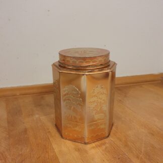 Vintage dåse i metal