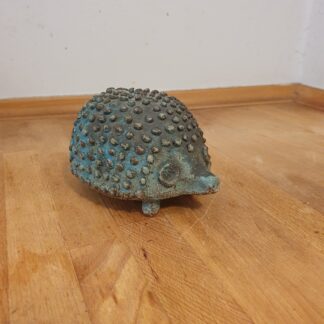 Pindsvin sparegris i keramik