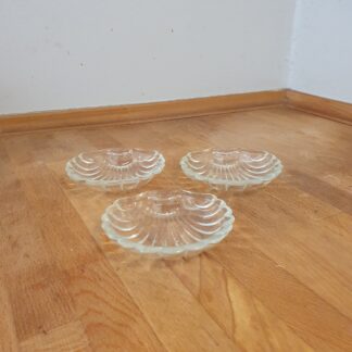 3 stk vintage muslingeskåle