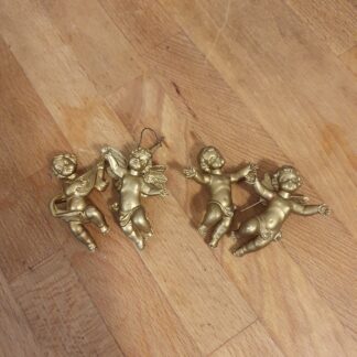 4 stk engle i plastik