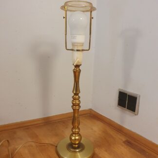 Vintage lampe i messing