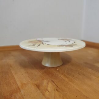 Håndmalet vintage kagefad