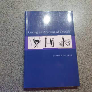 Giving an account of oneself - Judith Butler