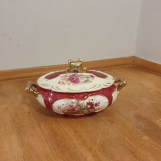 Vintage lågskål i porcelæn
