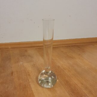 Holmegaard vase i klart glas