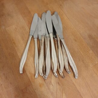 12 stk kniv i pletsølv