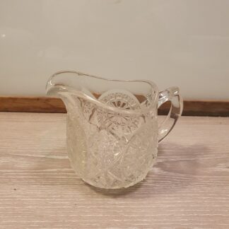 Vintage glaskande med slibninger
