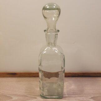 Karaffel i tykt glas