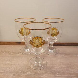 3 stk Grimbergen glas