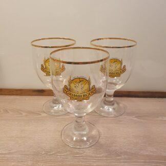 3 stk Grimbergen glas