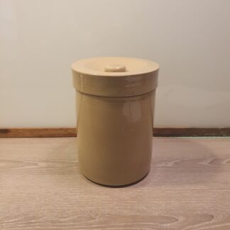 Stor lågskål i keramik med låg