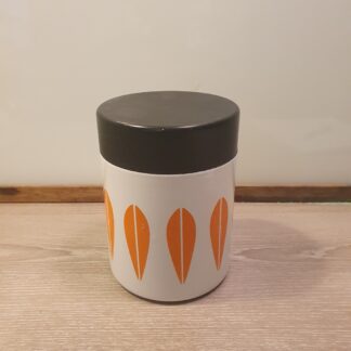 Lotus skål i emalje med låg