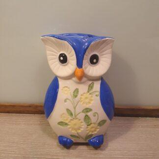 Vintage ugle i porcelæn