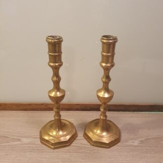 Lysestager i messing